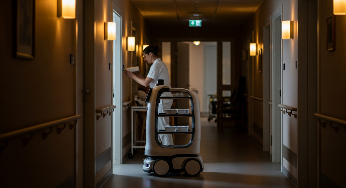 Transportroboter Pflege: Effizienz und Entlastung im Betrieb