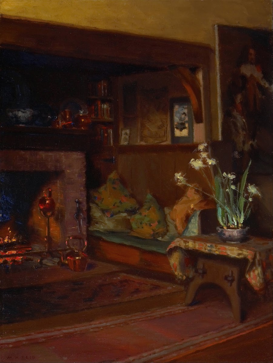 The Inglenook in My Studio 1905 1915