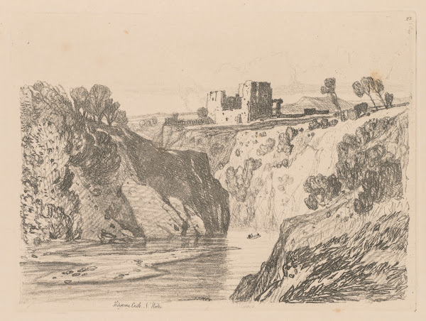 Kilgarren Castle N Wales 1838