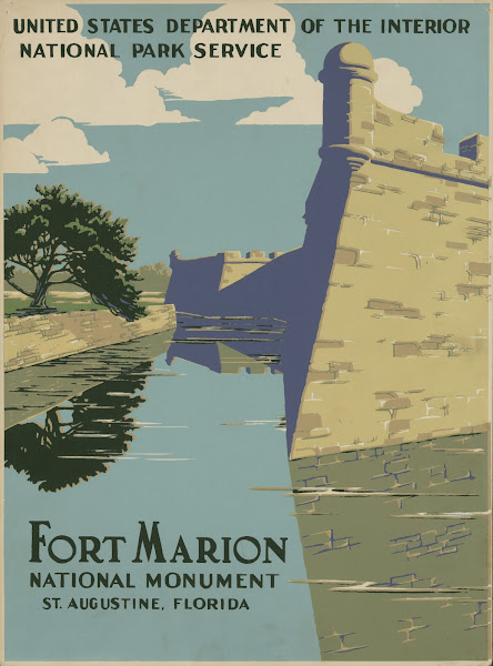 Fort Marion National Monument St Augustine Florida 1938