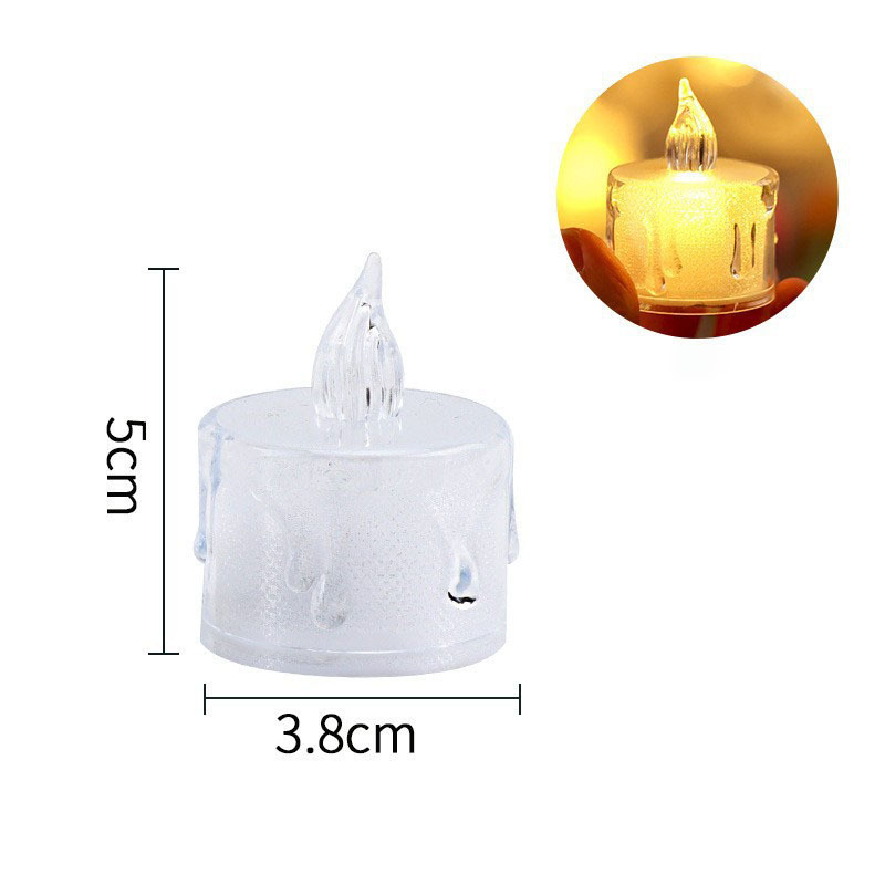 LED Crystal Candlelight with deceptively realistic appearance
