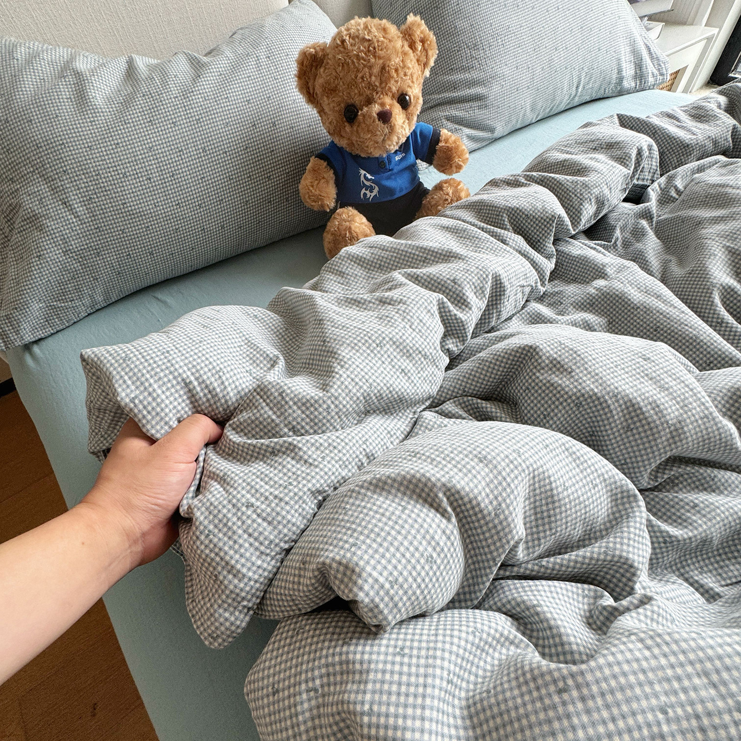 Cotton muslin bedding, 100% cotton