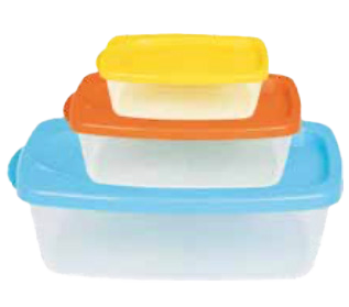 Milano Rectangular 3 Piece Set