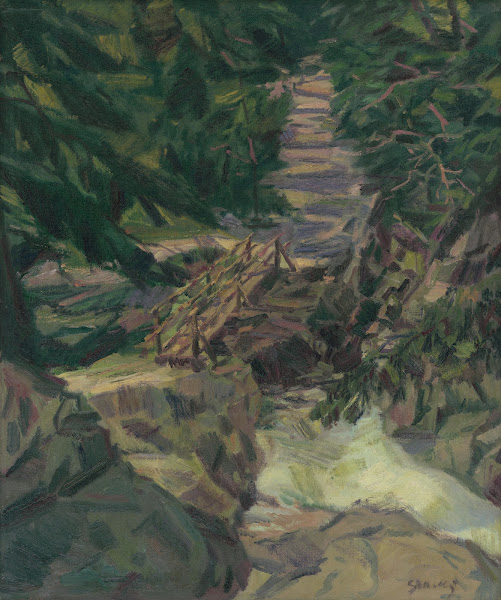 Mountain Stream in the Tatras 1939