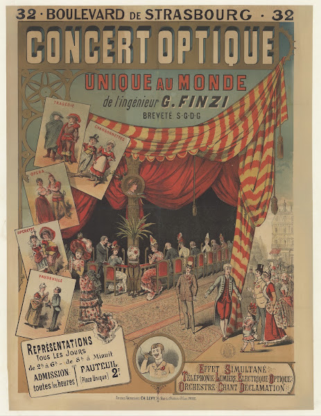 Concert optique unique au monde de lingénieur G Finzi Représentations tous les j