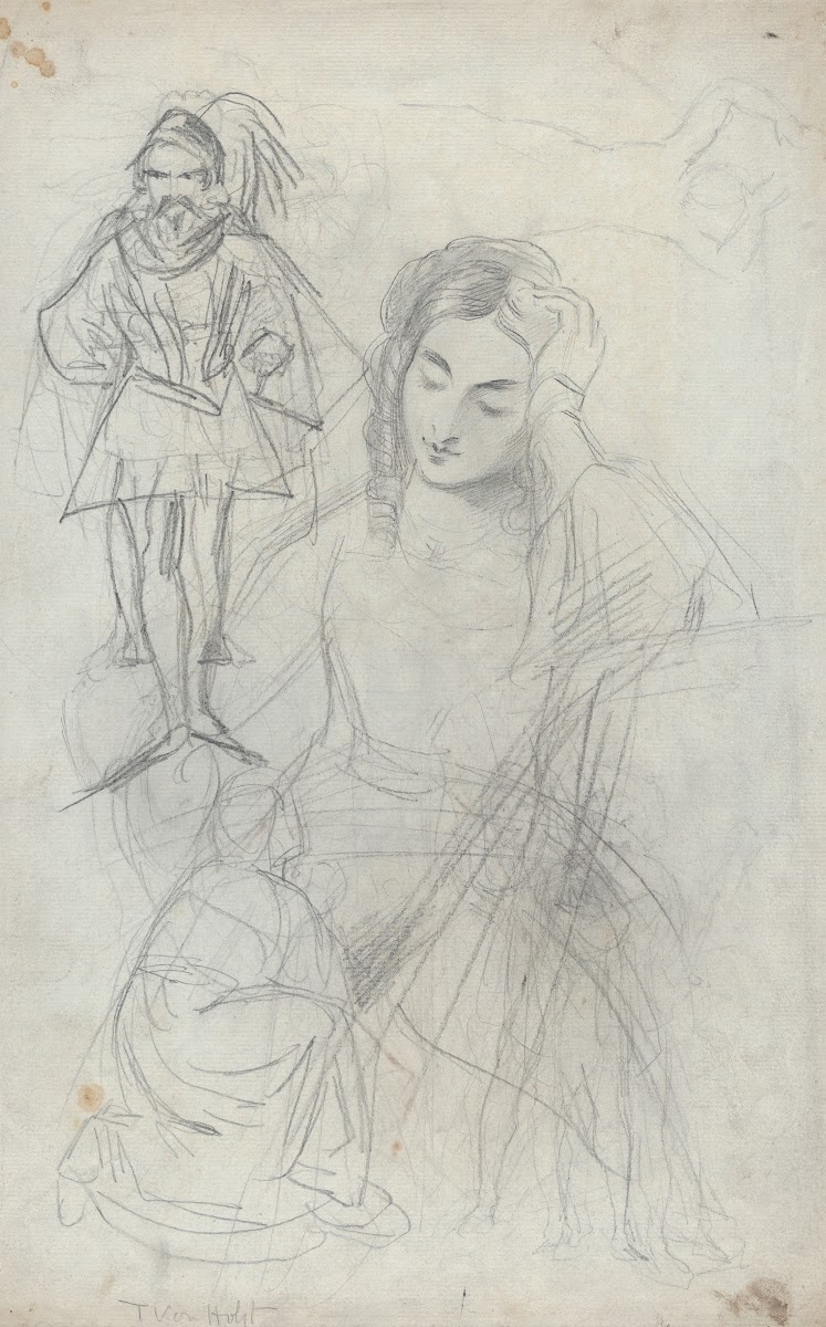 An Equestrian Figure and Other Studies 183044