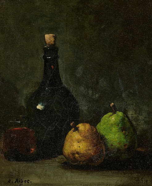 Pears and wine