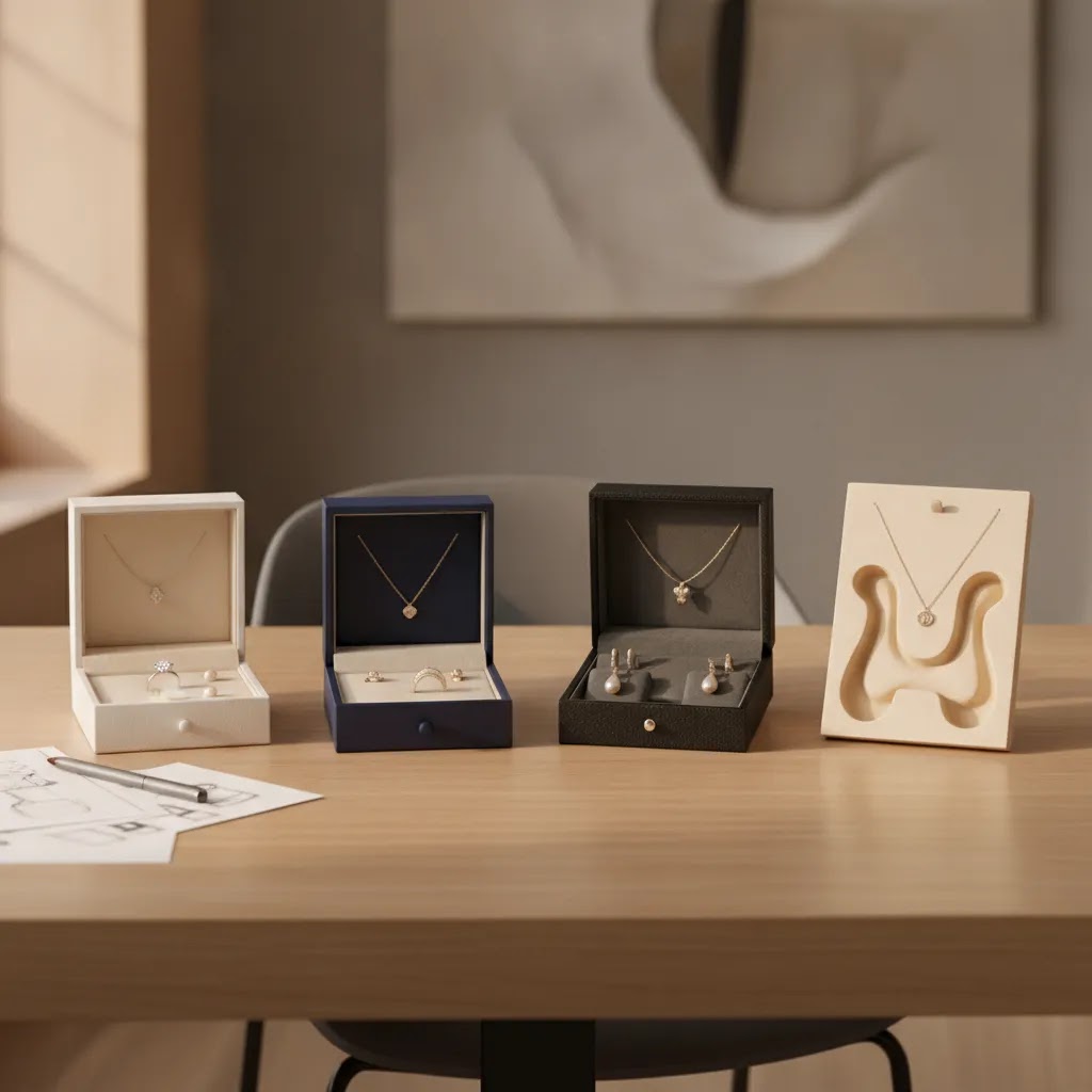 Pushing boundaries jewelry packaging unique materials technologies compared across luxury box formats and protective jewelry inserts