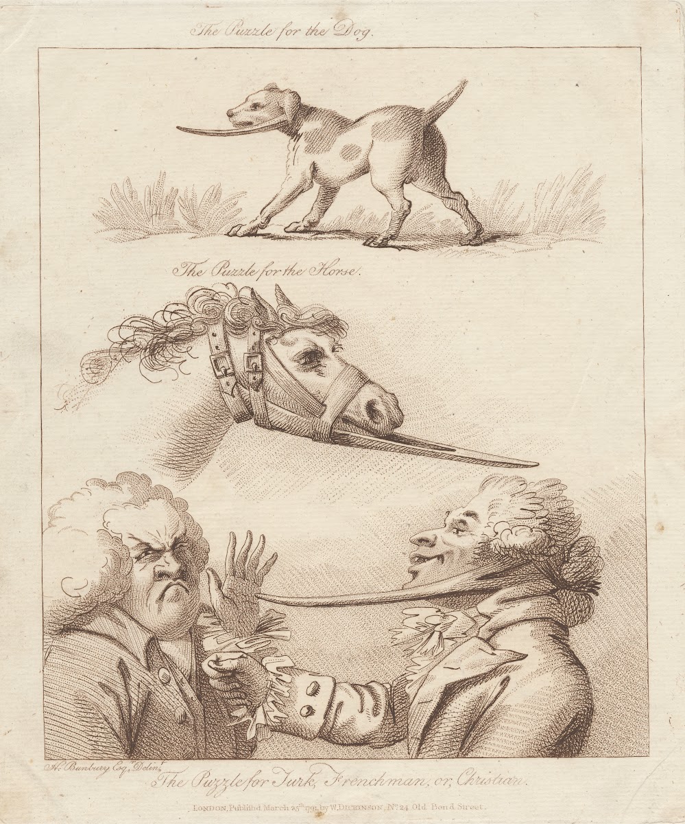 The Puzzle For Turk Frenchman Or Christian 1791