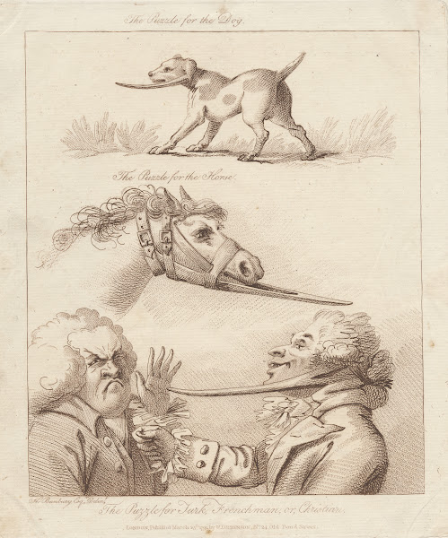 The Puzzle For Turk Frenchman Or Christian 1791