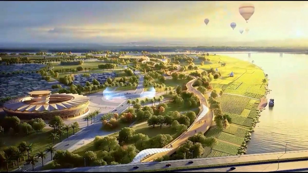 Sông Hồng - Động lực tăng trưởng tương lai của Hà Nội - Đài Phát thanh và truyền hình Hà Nội