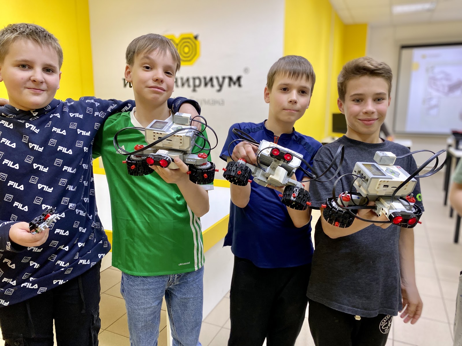 Сборка робототехнической модели