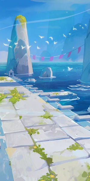 Bridge, Landscape, Sea, Water, Rock Formation 4K Wallpaper Background