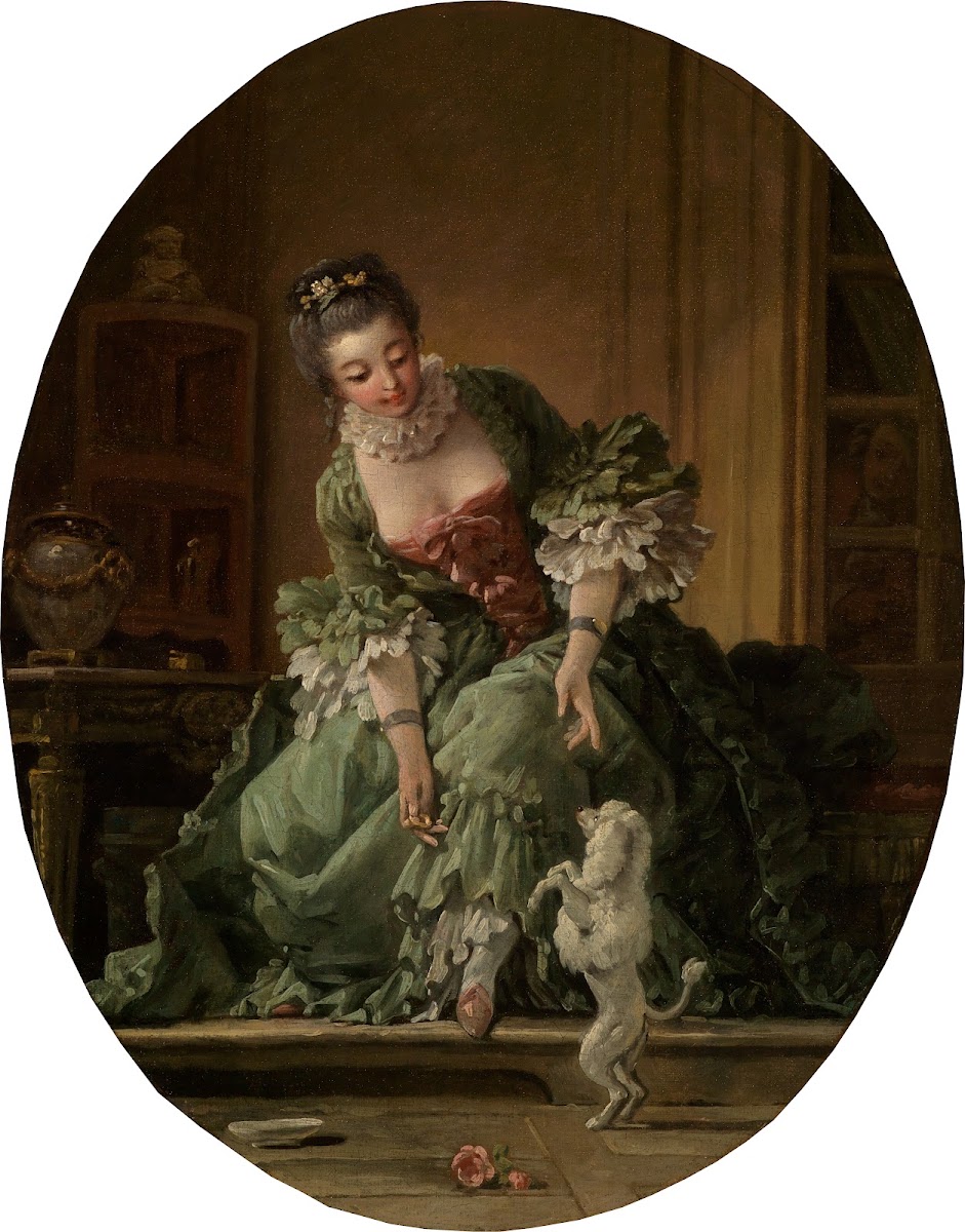The docile puppy ca 1740
