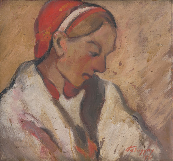 Girl in a Red Bonnet 1931