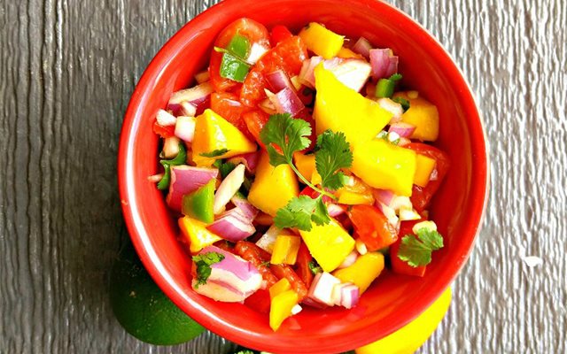 Salad Cà Chua Thơm Xoài