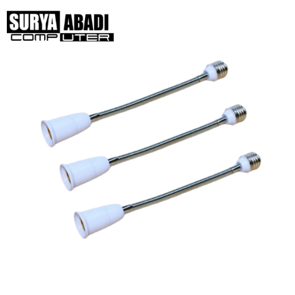 Fitting lampu Flexible Sambungan Tambahan 30cm