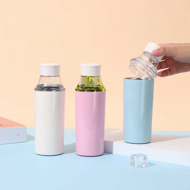 Tea bottle with strainer, 350/450 ml