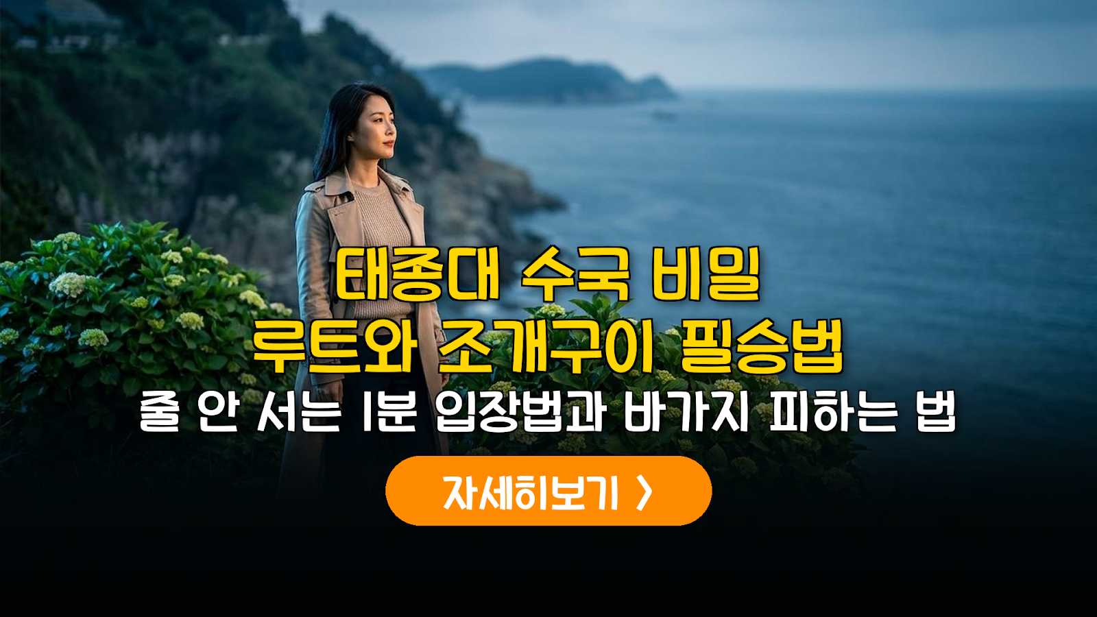 2026 태종대 수국 개화 현황 및 다누비 열차 실전 가이드