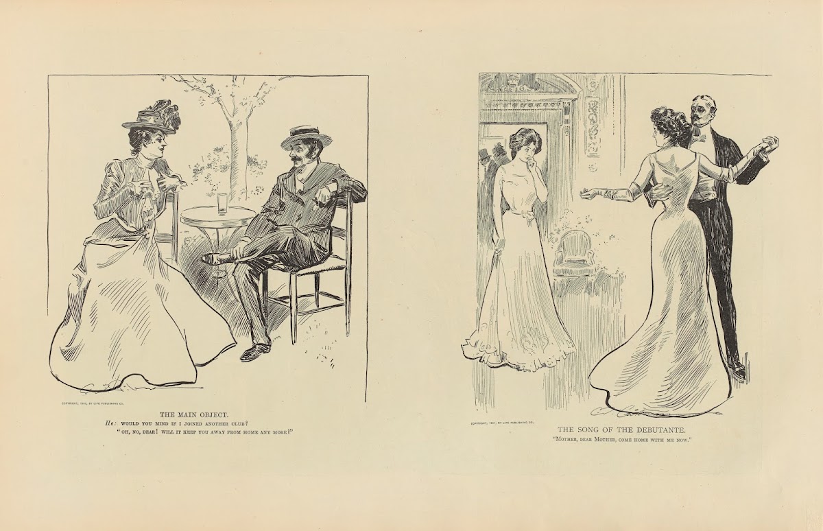 The main object The song of the debutante 1900 1905