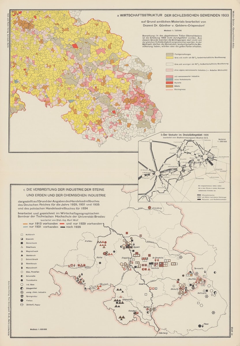 Zur Wirtschaftsstruktur Oberschlesiens 1938