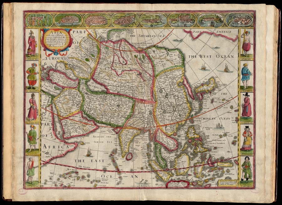 1662_Asia : with the islands adioyning described, the atire of the people, & townes of importance, all of them newly augmented