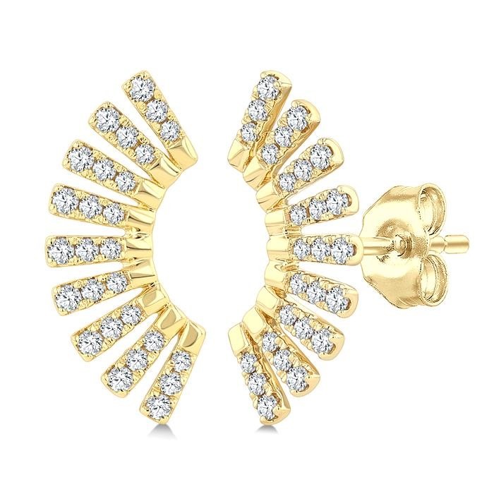 Diamond Fashion Ear Climbers 628K5DHFGERYG