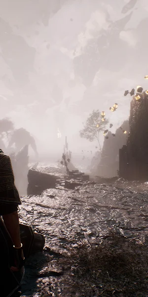 Frey Holland Overlooking Athia 4K Wallpaper Background