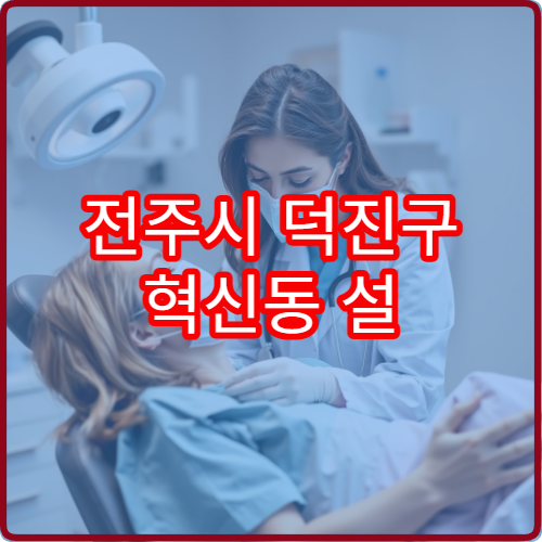 전주시 덕진구 혁신동 설 연휴 응급의학과 병원 위치 안내