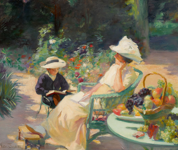 Caline et Jean Lisant 1902