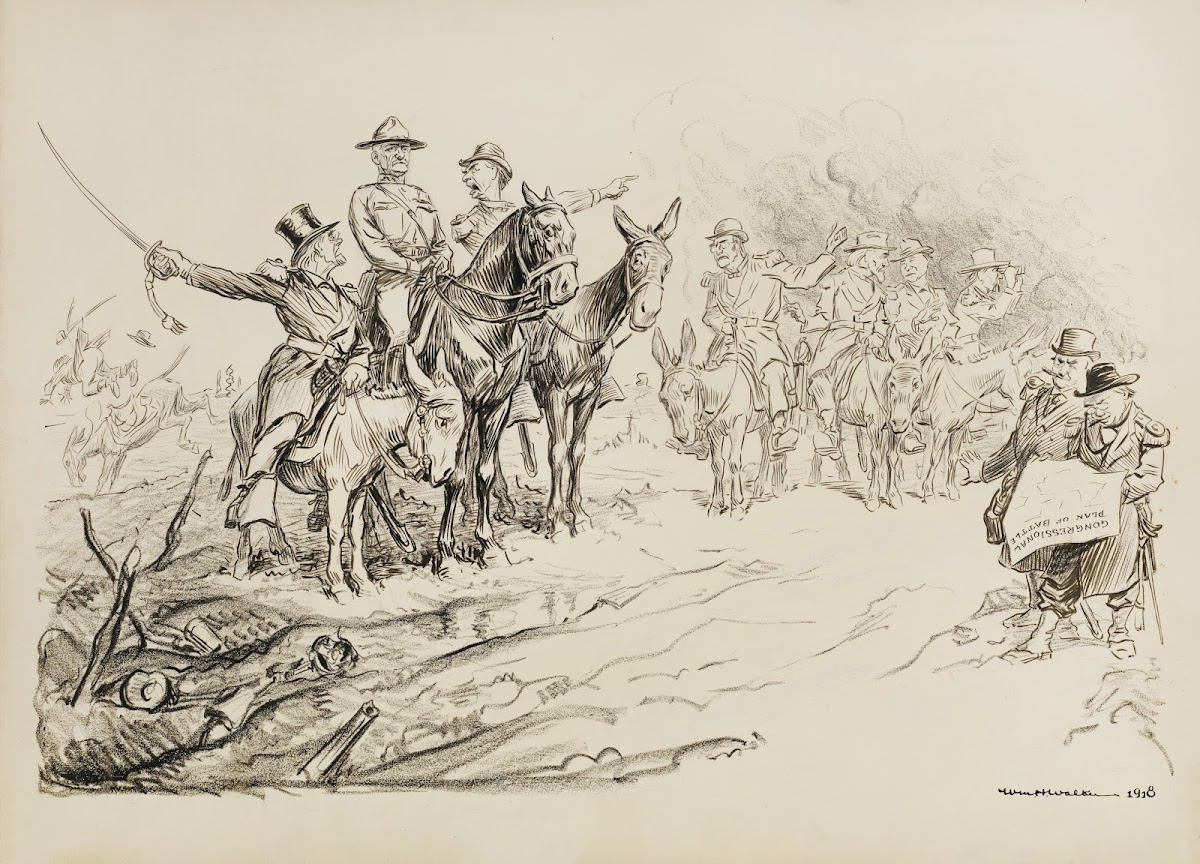 Why not a congressional staff for Pershing 1918
