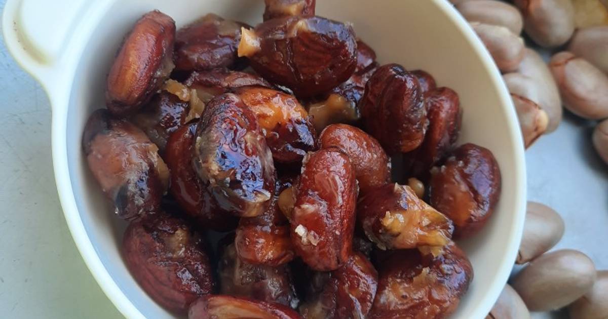 Hạt mít ngào bơ đường
