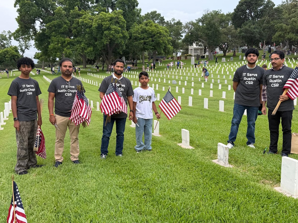 ITServe Alliance Austin Chapter Memorial Day CSR Activity