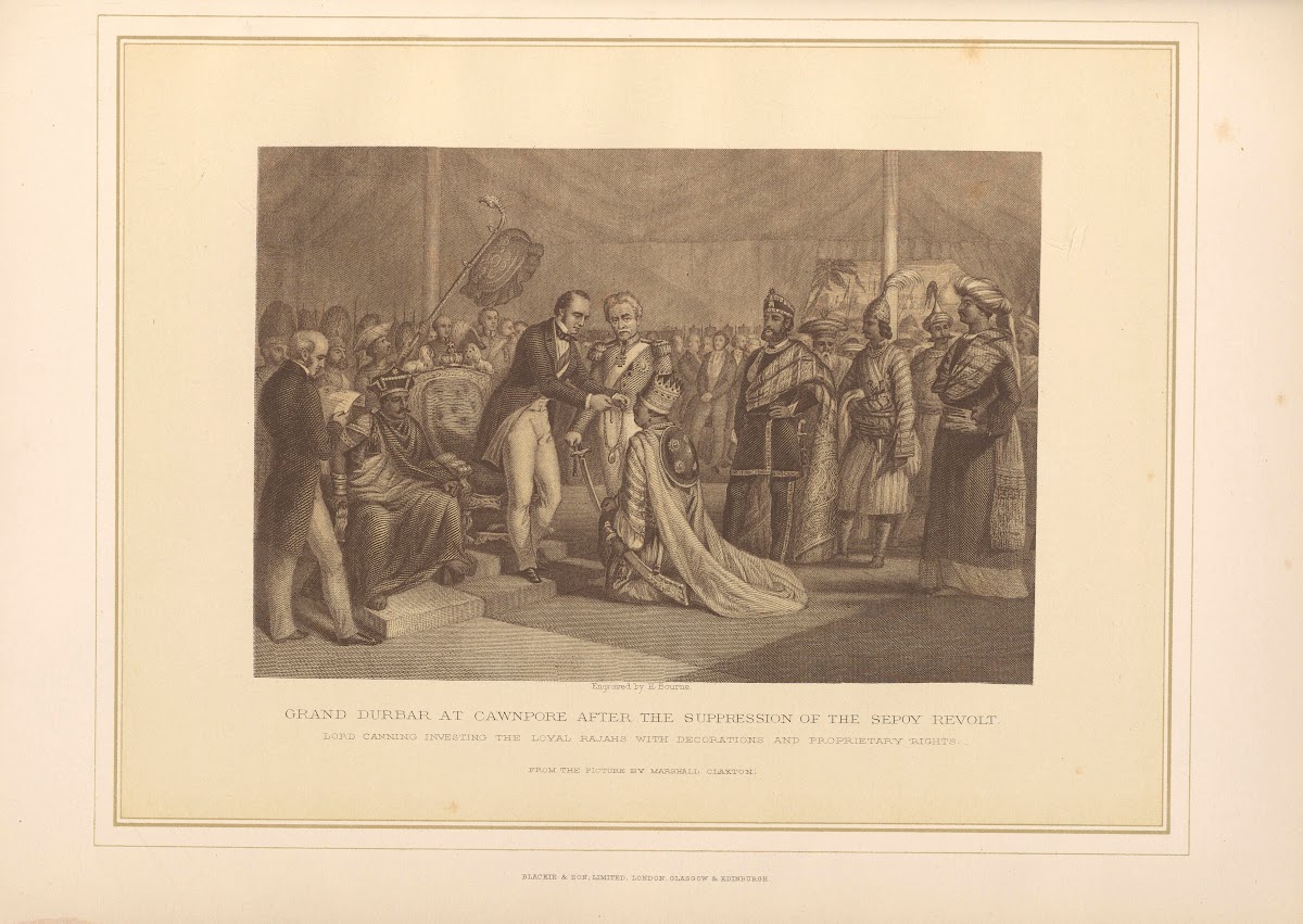Grand Durbar At Cawnpore  Marshall Claxton 19th Century