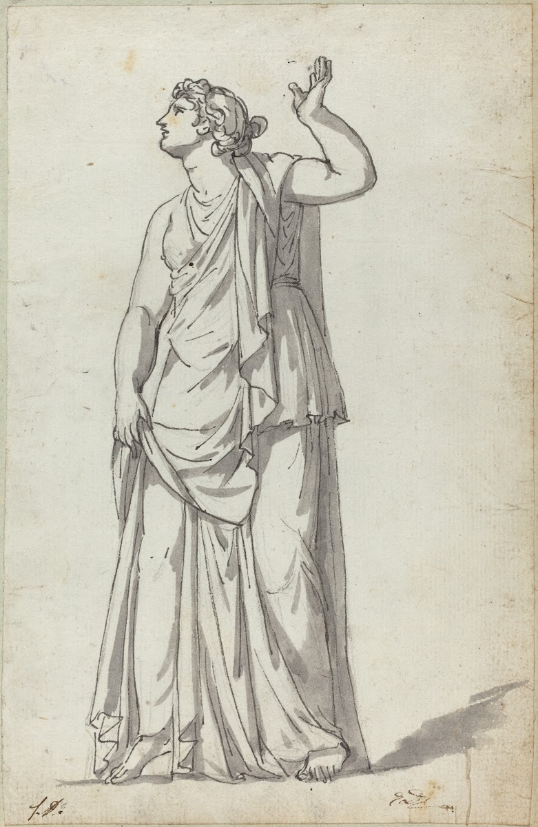 Roman Statue of a Muse Anchyrrhoe
