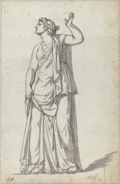 Roman Statue of a Muse Anchyrrhoe