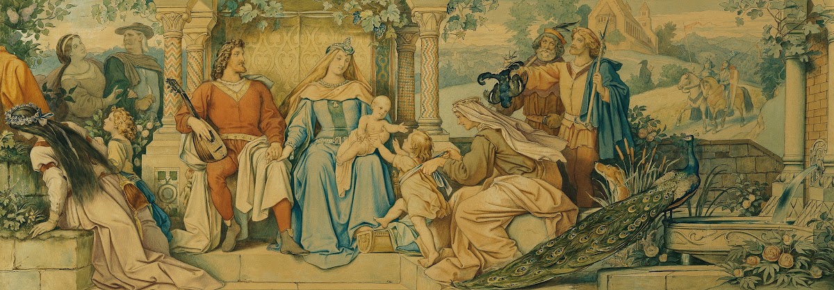 Die schöne Melusine VII Das Liebesglück 1869