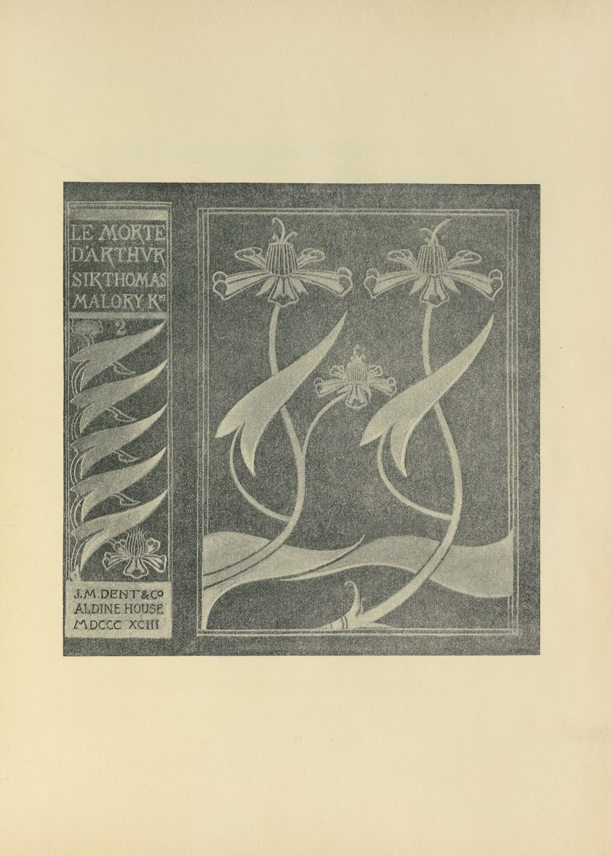 Cover Design From Le Morte Darthur 1897