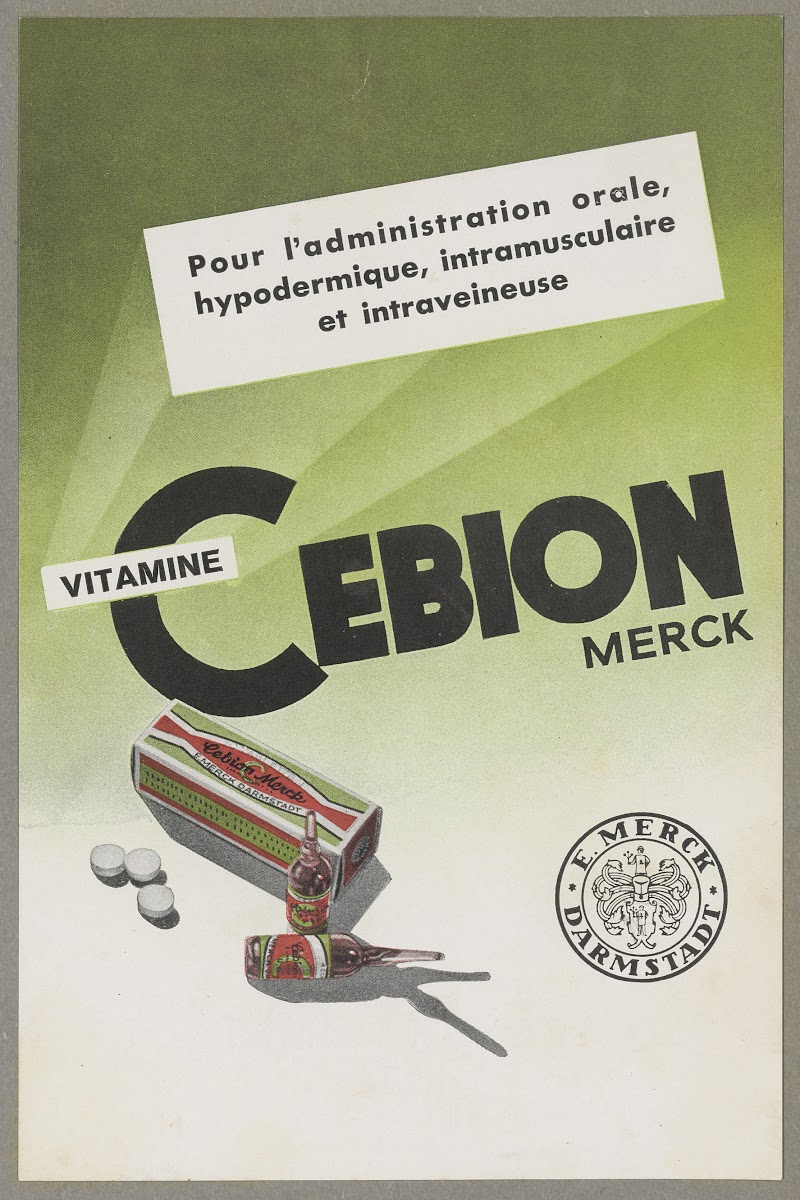 Cébion Merck 1910 1950