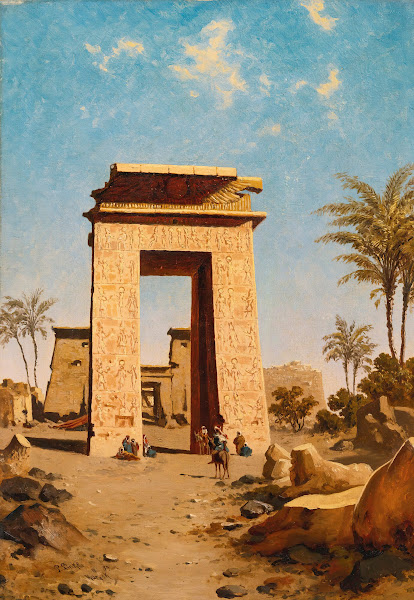 The South Gate Karnak 1889