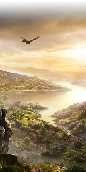 Assassin'S Creed: Valhalla, Assassin'S Creed, Vikings, Shield, Raven 4K Wallpaper Background