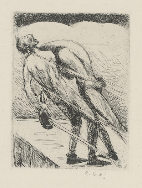Tableau de la boxe illustré de 29 gravures à leau forte pl 32 1923