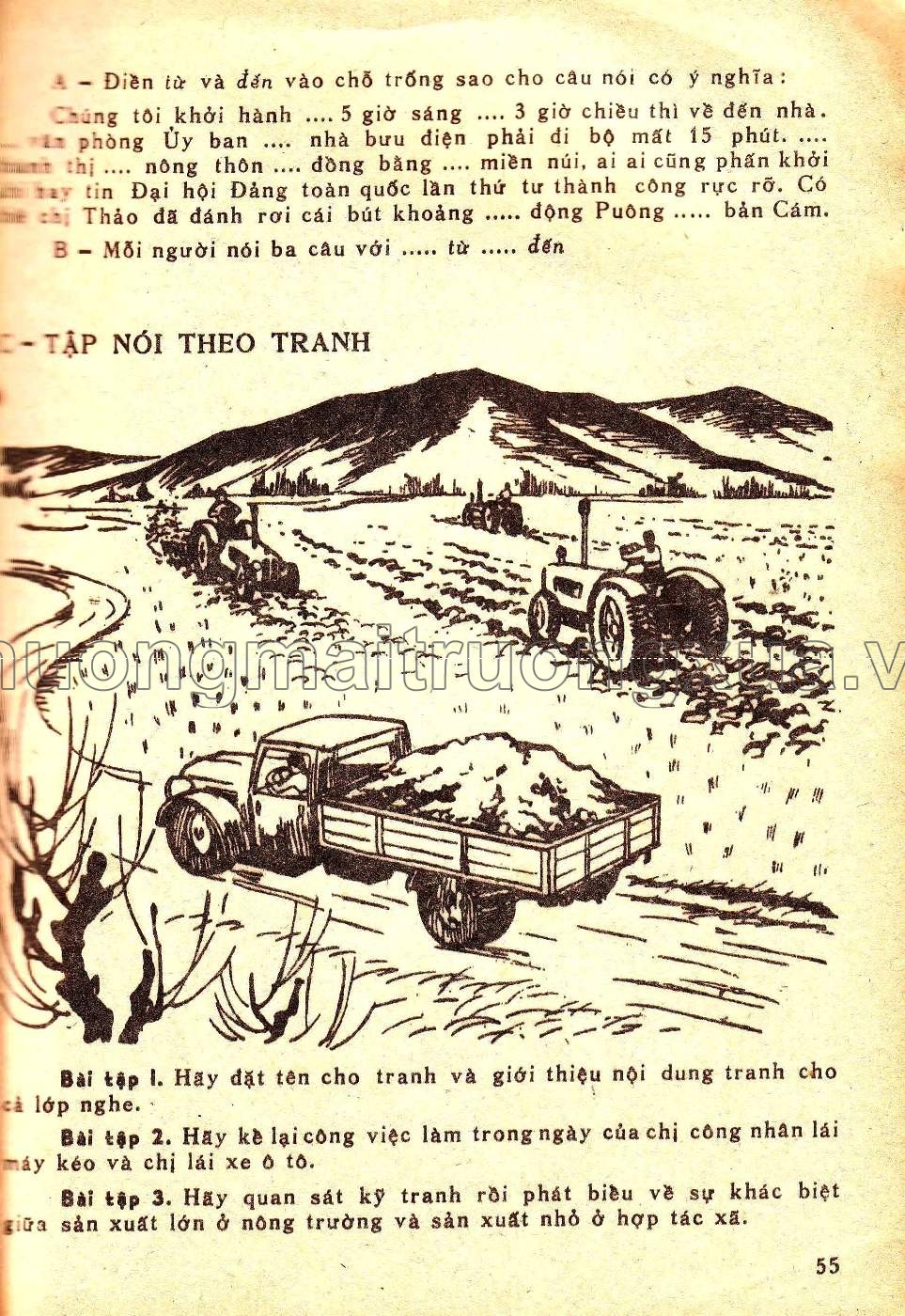 Sách học tiếng Việt ( tập 3 - 1978) - Trang 210