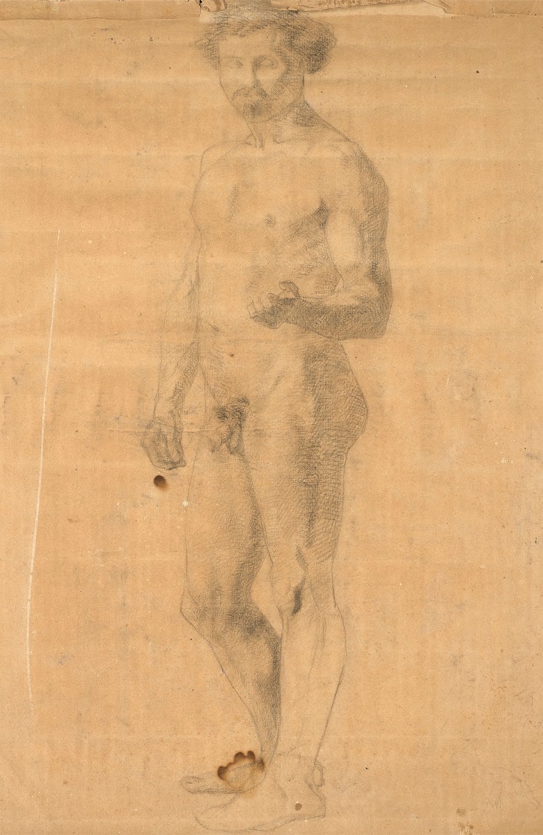 Étude de nu debout 1866
