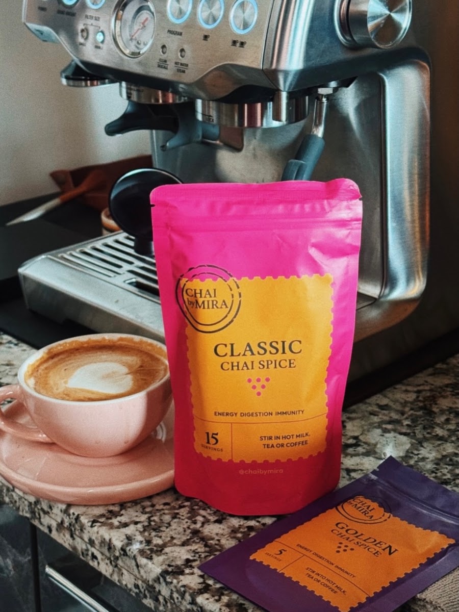 The Classic Chai blend with a latte