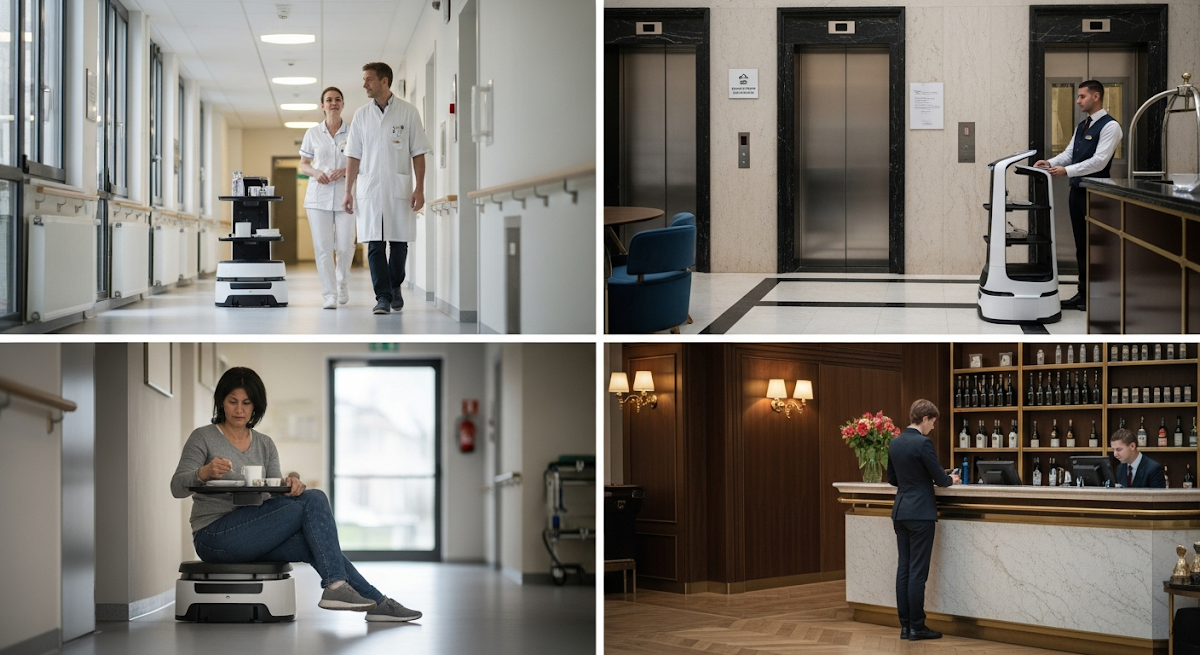 Serviceroboter Hotellerie Anbieter: Systemintegration für Betreiber