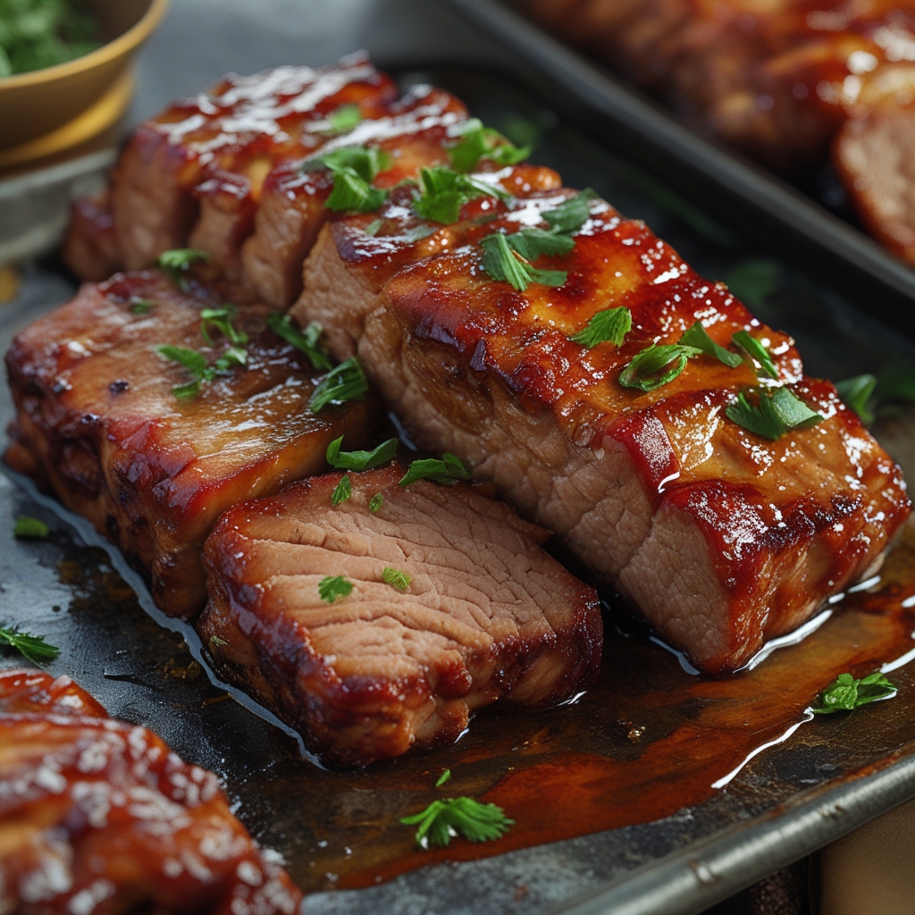 Mouthwatering Char Siu Pork: Bring Chinese BBQ Home with Easy Homemade Flavor finished