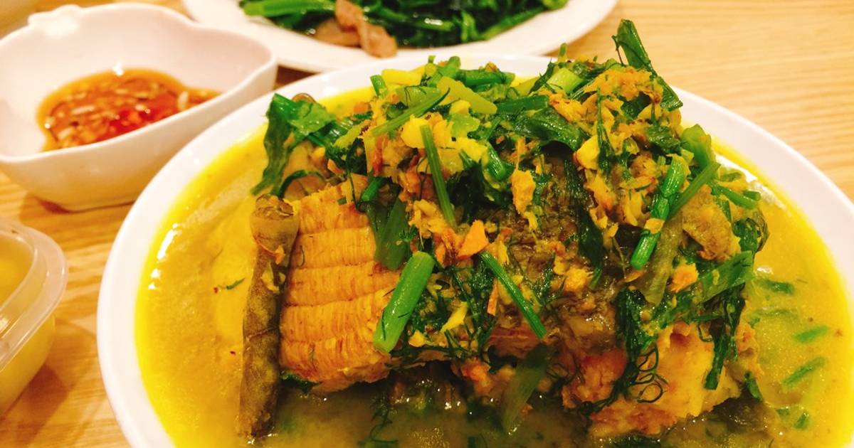Cá Nheo om riềng mẻ