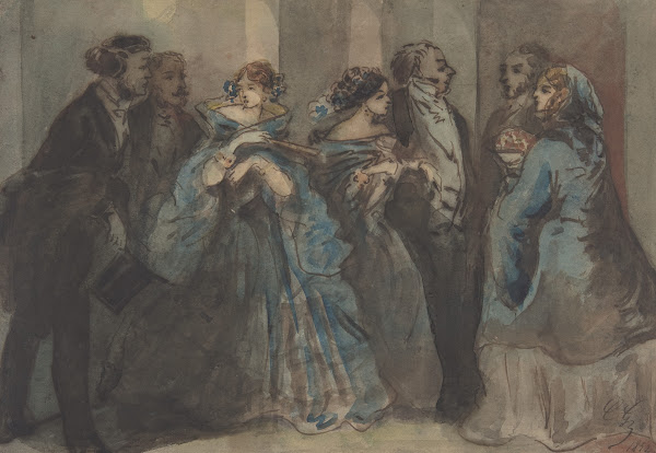 Leaving the Theater 19th century