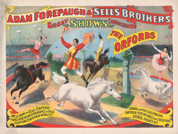 The Adam Forepaugh  Sells Brothers great shows consolidated The Orfords William